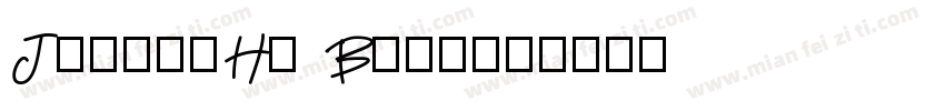 JabcedHy Bold字体转换
